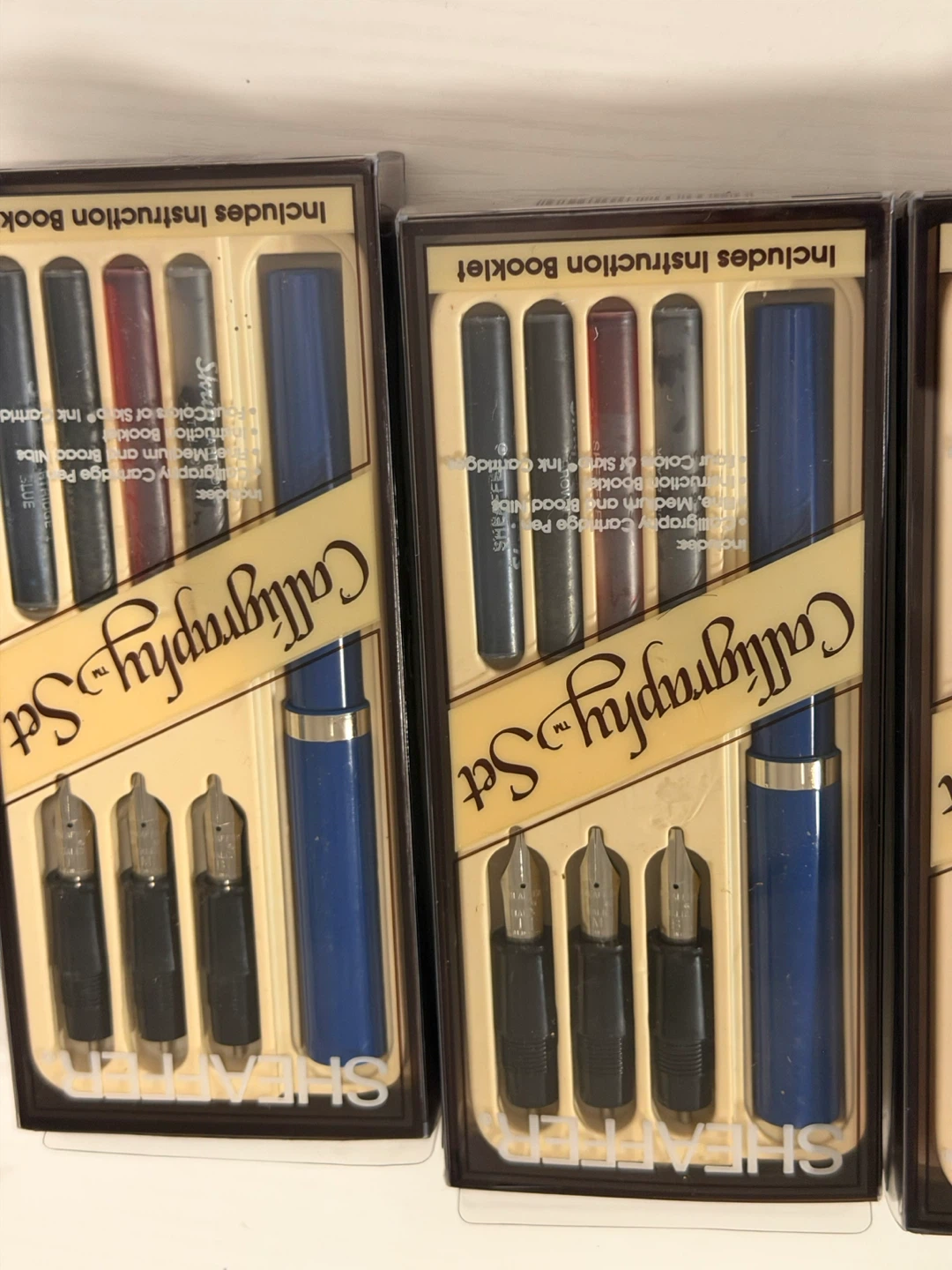 Lot of 6 Sheaffer Calligraphy Pen Set - photo 2