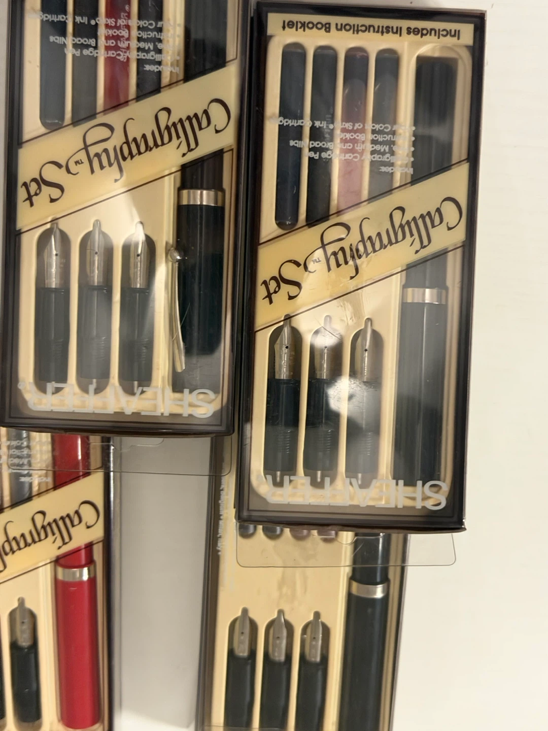 Lot of 6 Sheaffer Calligraphy Pen Set - photo 4