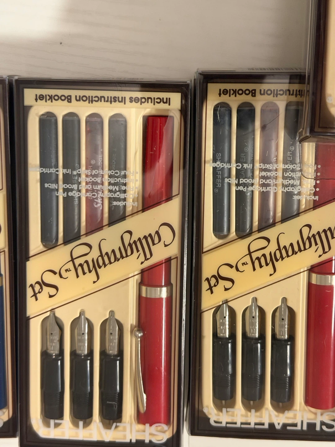 Lot of 6 Sheaffer Calligraphy Pen Set - photo 3