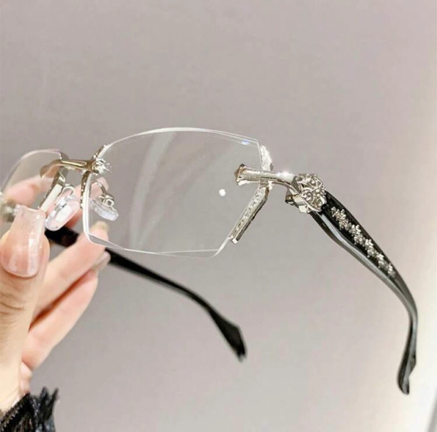 Fashionable Rimless Eyeglasses - photo 4