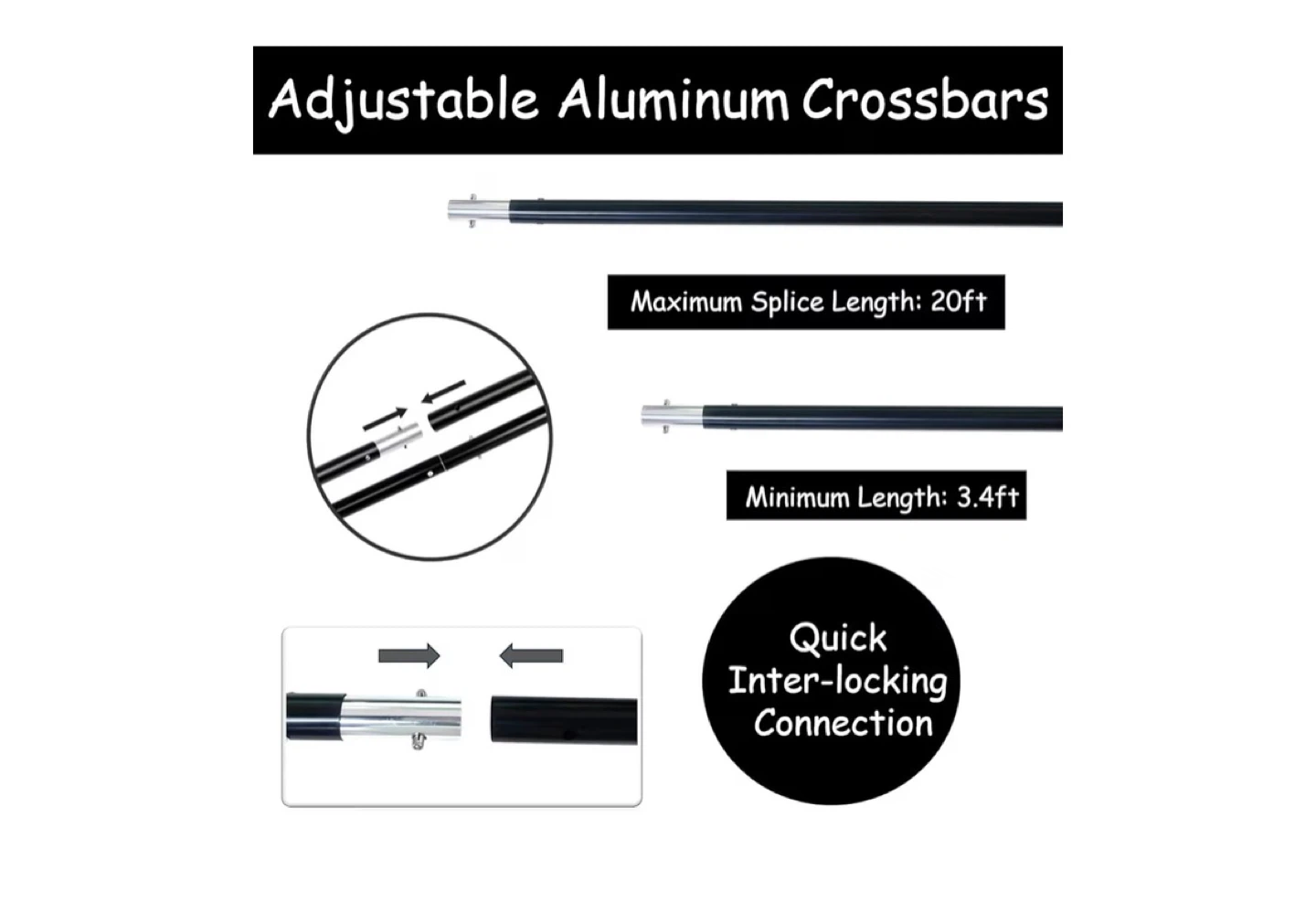 10x20 ft Medium Duty Back Drop Adjustable Stand - photo 2