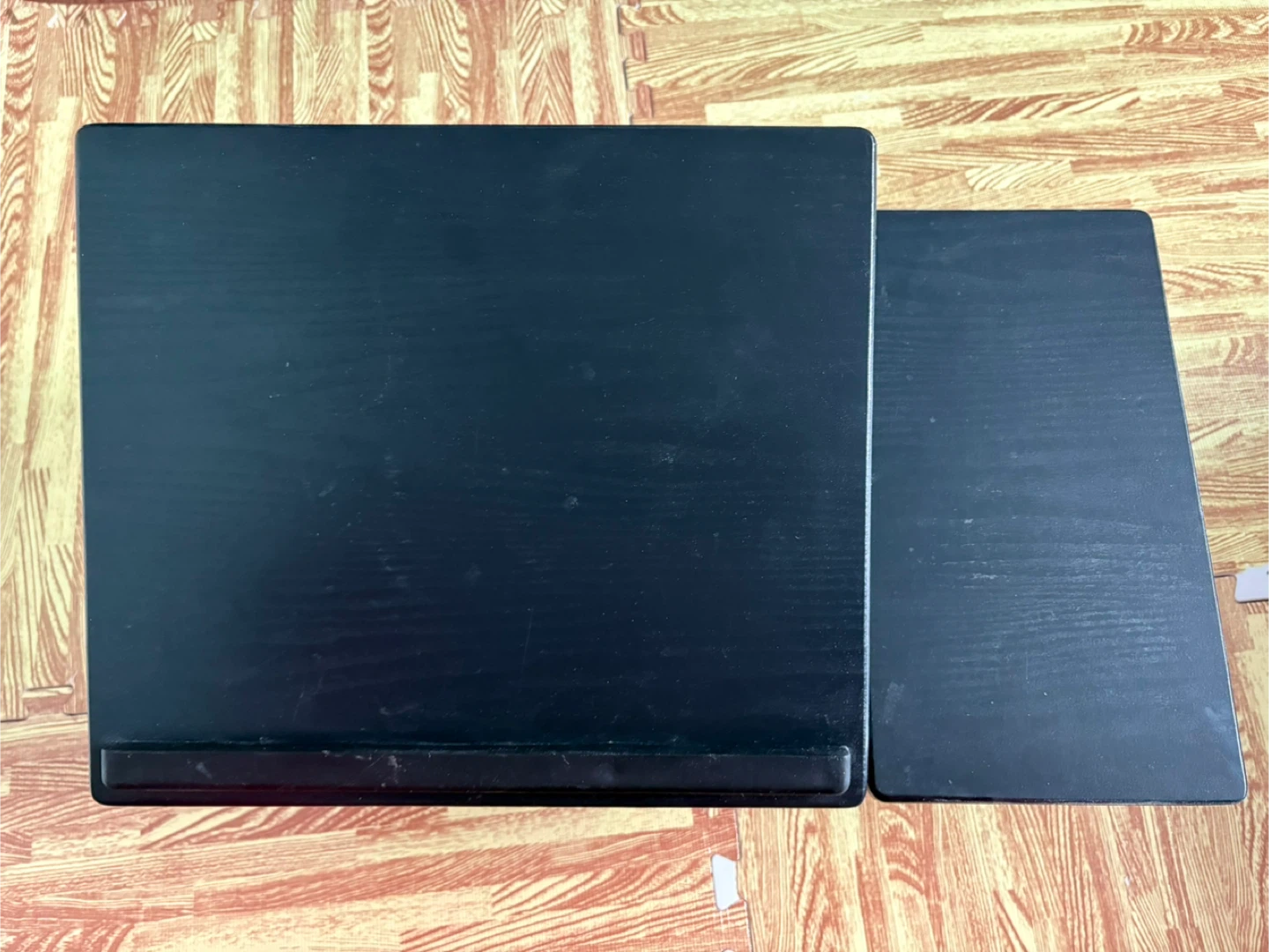 Black Foldable Laptop Bed Tray Table - photo 3