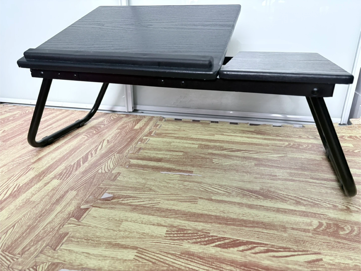 Black Foldable Laptop Bed Tray Table - photo 2