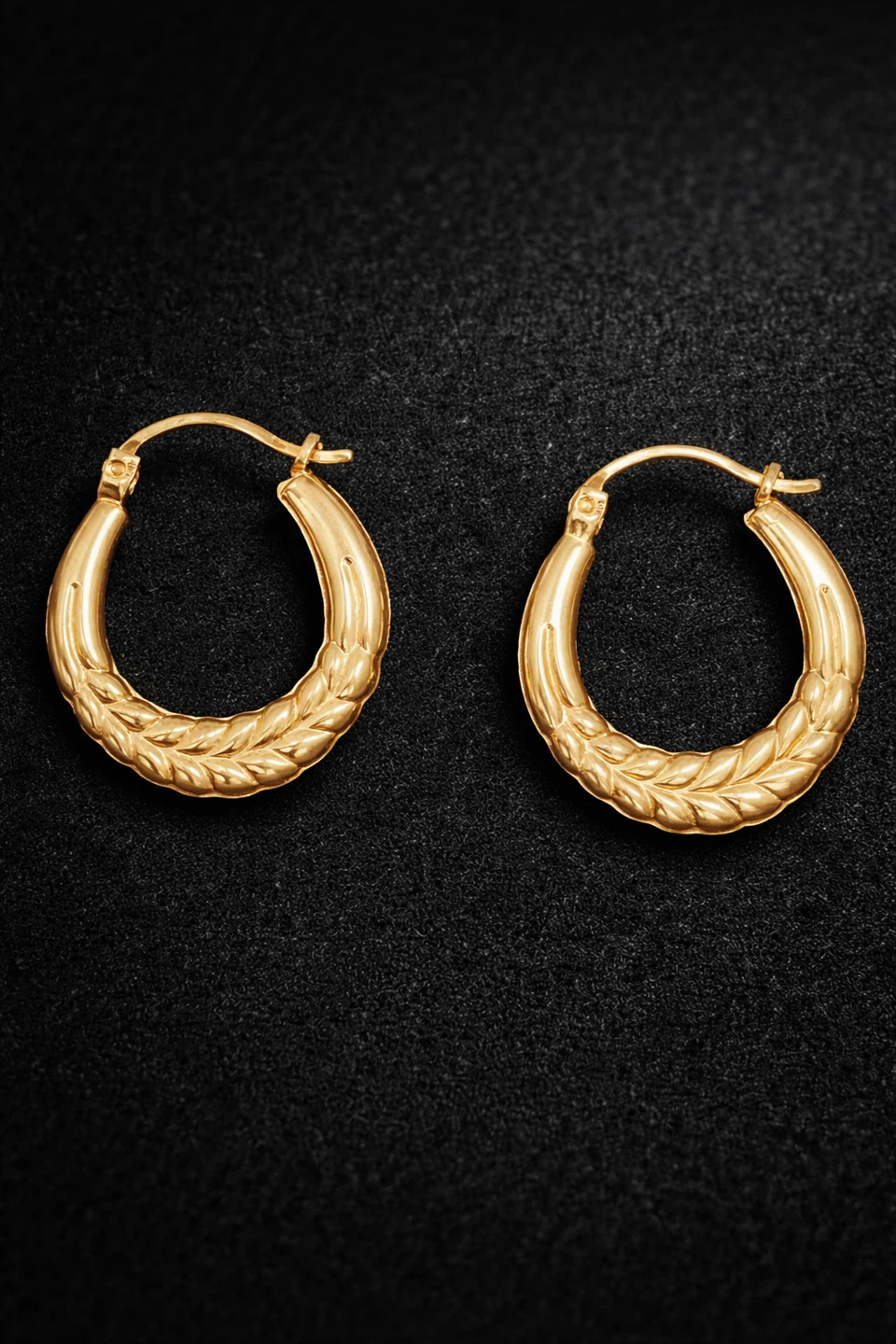 Gold 10k and 14k Hoop Earrings