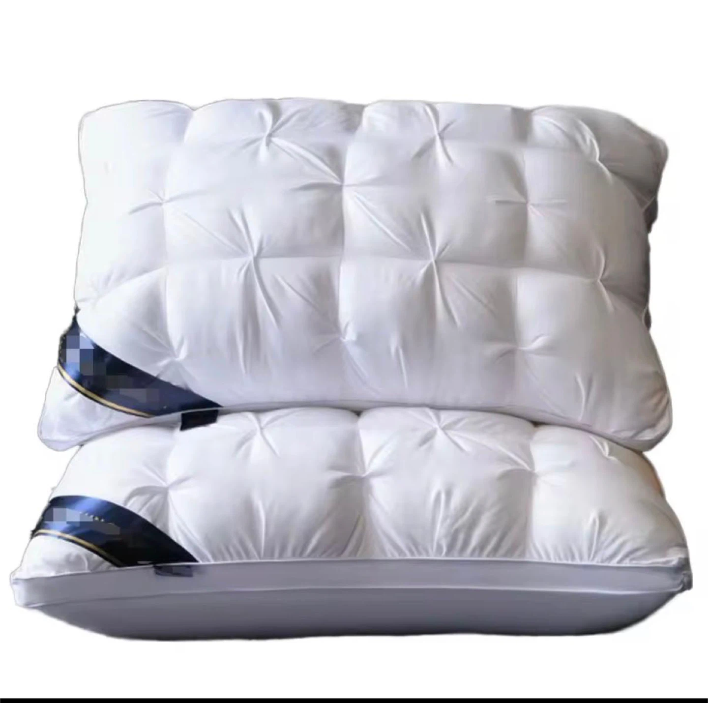 White pillows