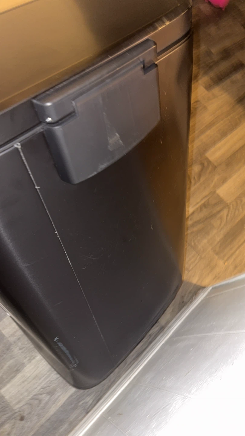 Brightroom Stainless Steel Step Trash Can - Black - photo 4