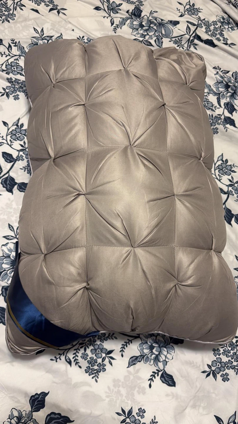 Quilted Pillow - Grey - photo 2