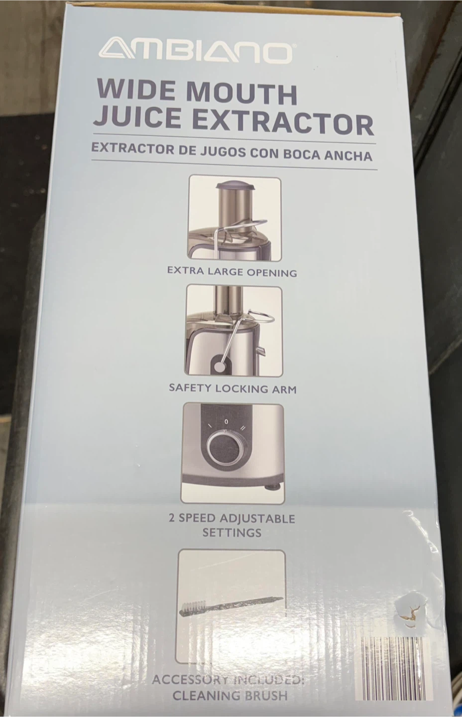 Ambiano Wide Mouth Juice Extractor - photo 2