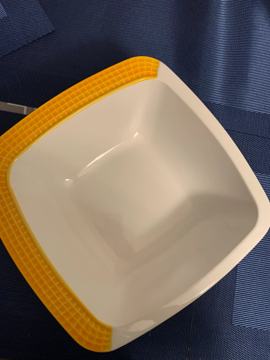 White and Orange Serving Bowl/Dish - photo 4