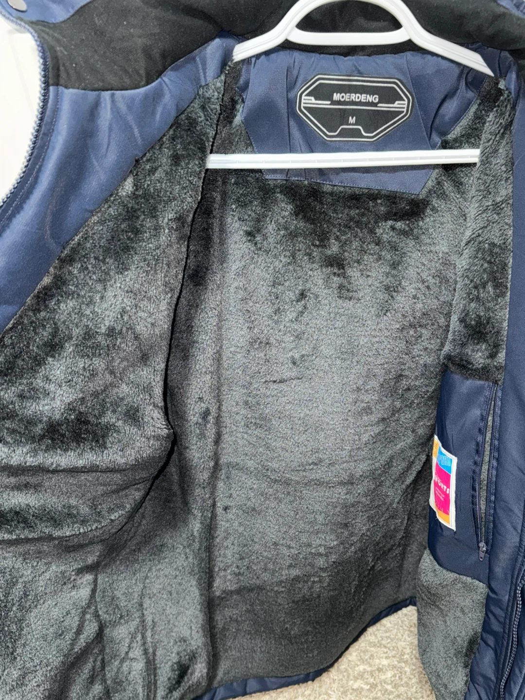 MOERDENG Blue Winter Jacket - Size M - photo 3