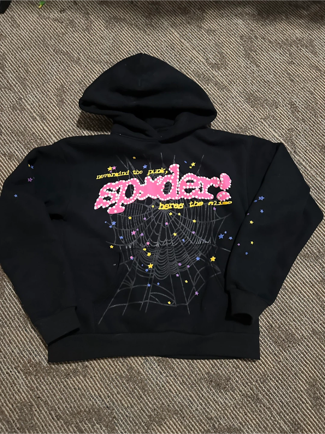 Sp5der Hoodie Size Medium
