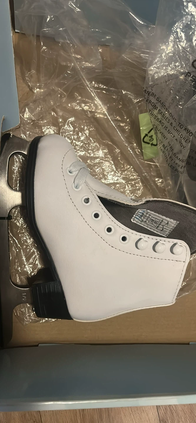 Girls Figure Ice Skates - White, US 8Y - photo 5