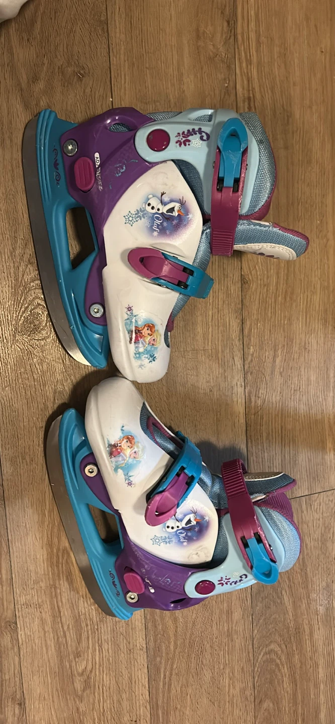 Girls Figure Ice Skates - White, US 8Y
