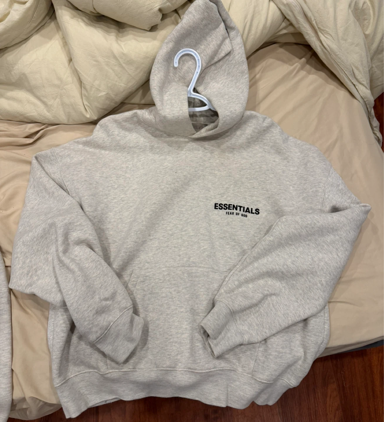 Fear of God Essentials Hoodie and Sweatpants Set - Light Grey