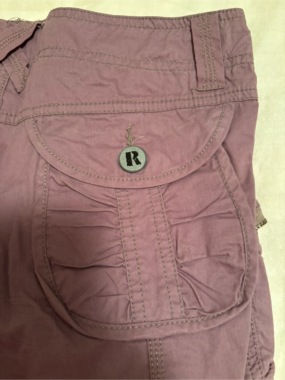 Purple Cargo Pants - photo 4