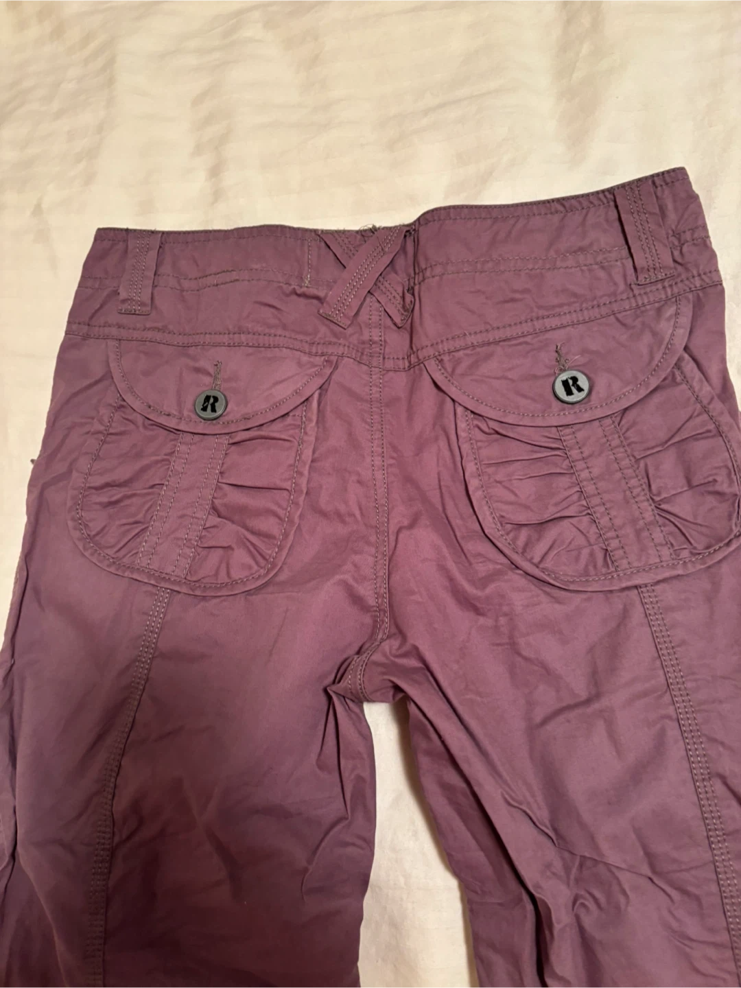 Purple Cargo Pants - photo 3