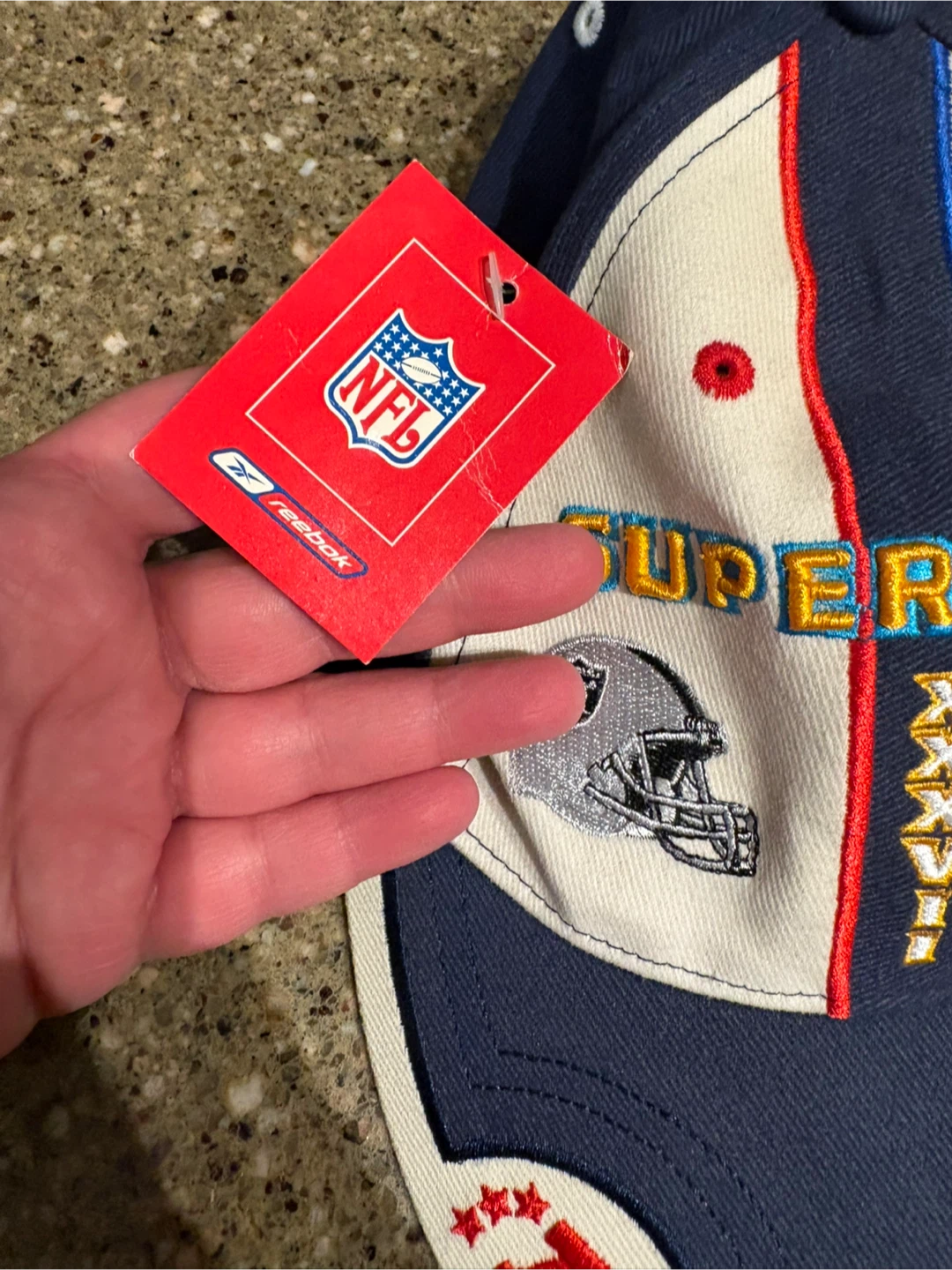 Reebok Super Bowl XXXVII Hat Raiders Buccaneers - photo 3