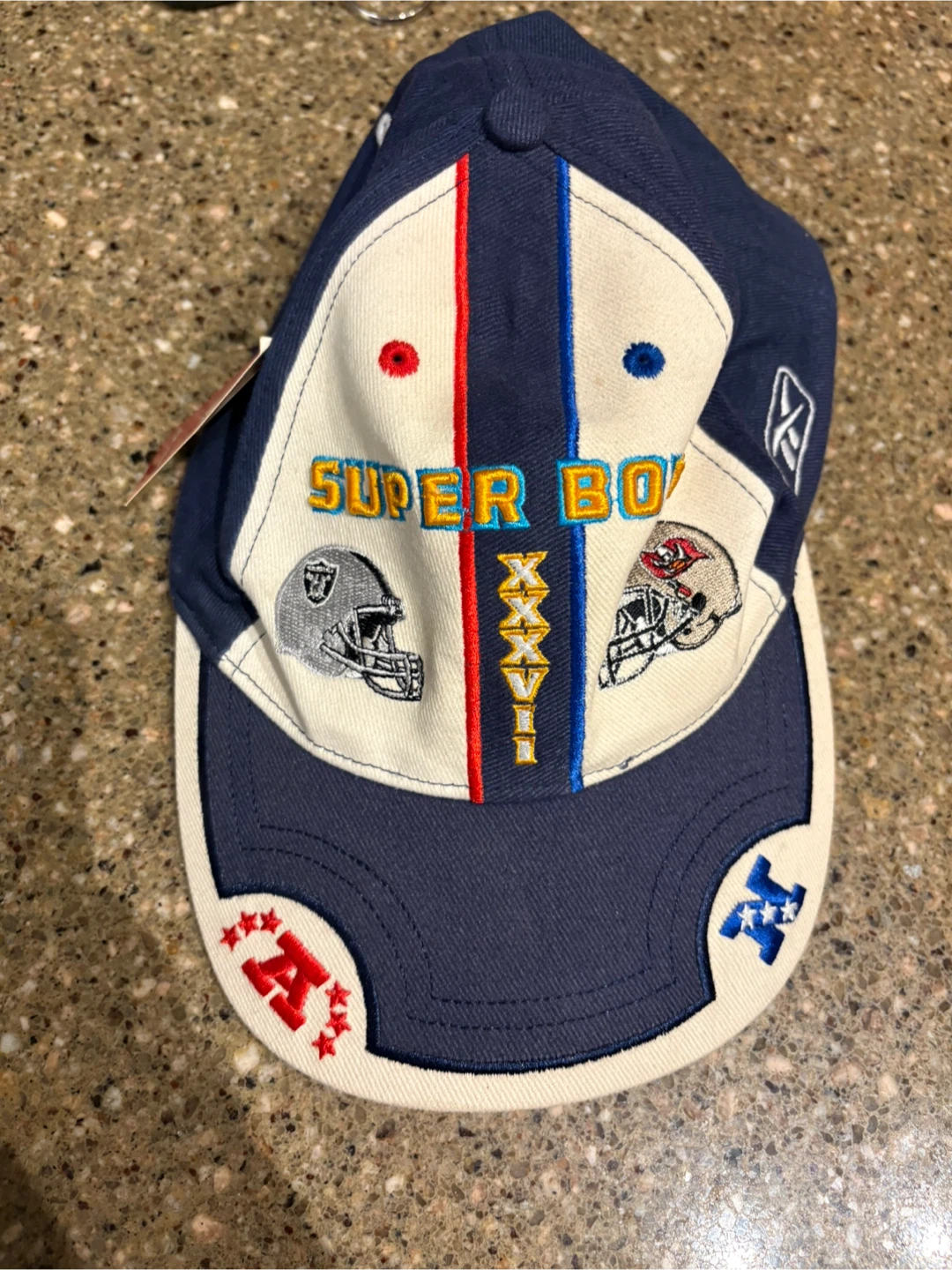 Reebok Super Bowl XXXVII Hat Raiders Buccaneers - photo 2
