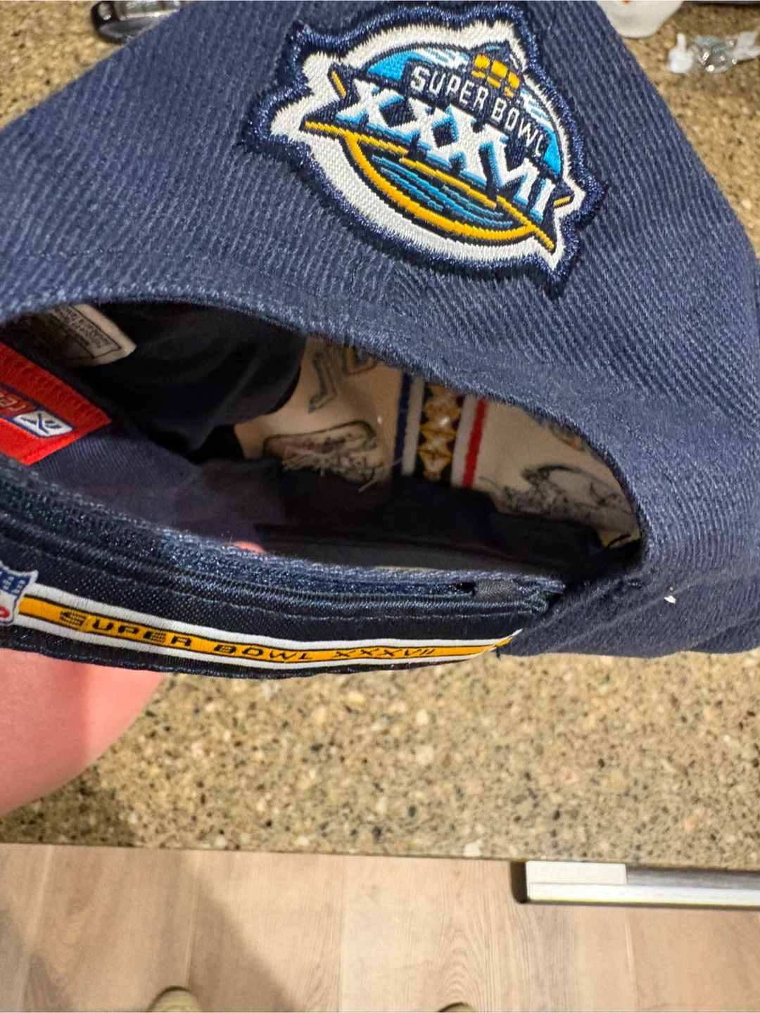 Reebok Super Bowl XXXVII Hat Raiders Buccaneers - photo 4