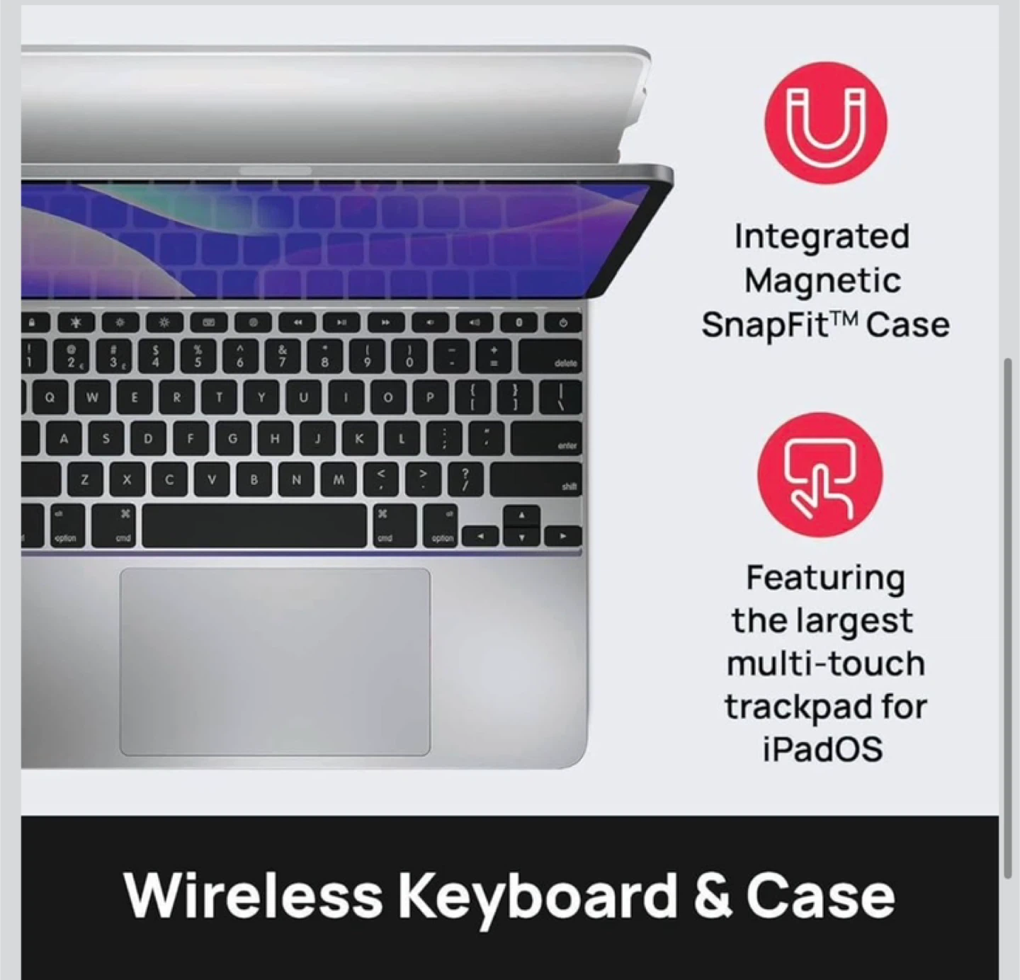 Brydge MAX+ for 12.9" iPad Pro (3rd/4th/5th Gen) - photo 3