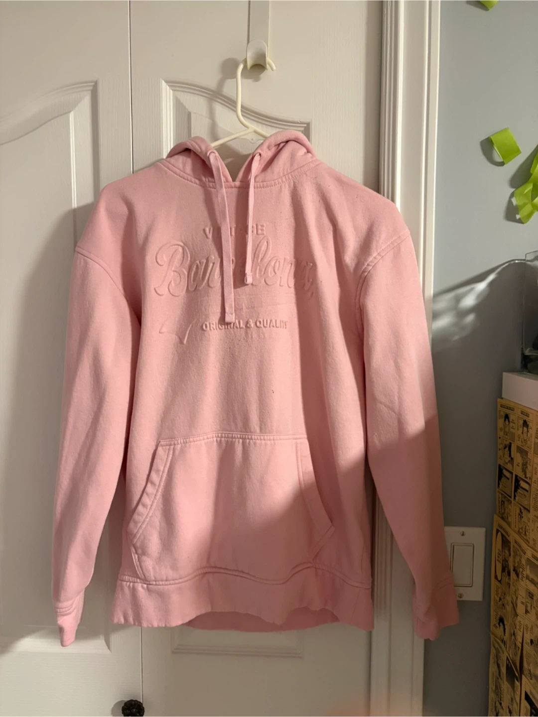 Pink Vintage Barcelona Hoodie