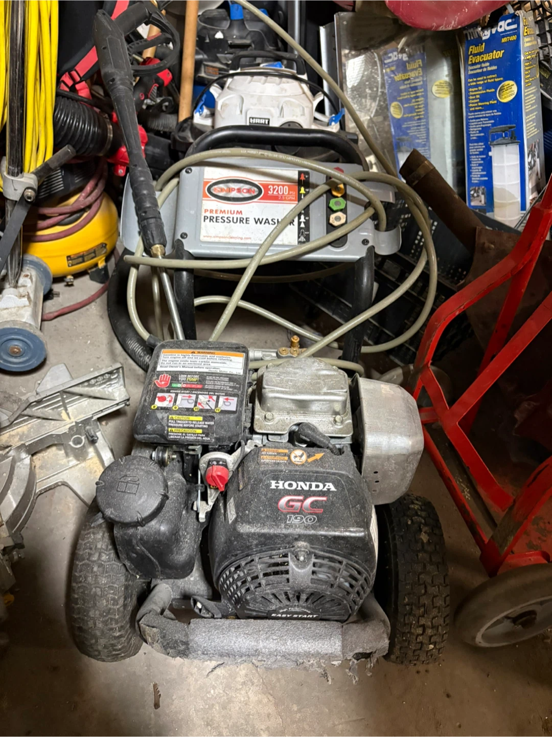 Honda GC190 Premium Pressure Washer 3200 PSI - photo 2