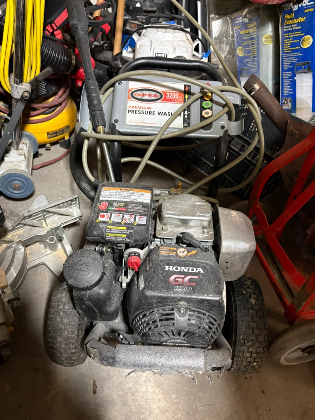 Honda GC190 Premium Pressure Washer 3200 PSI - photo 3