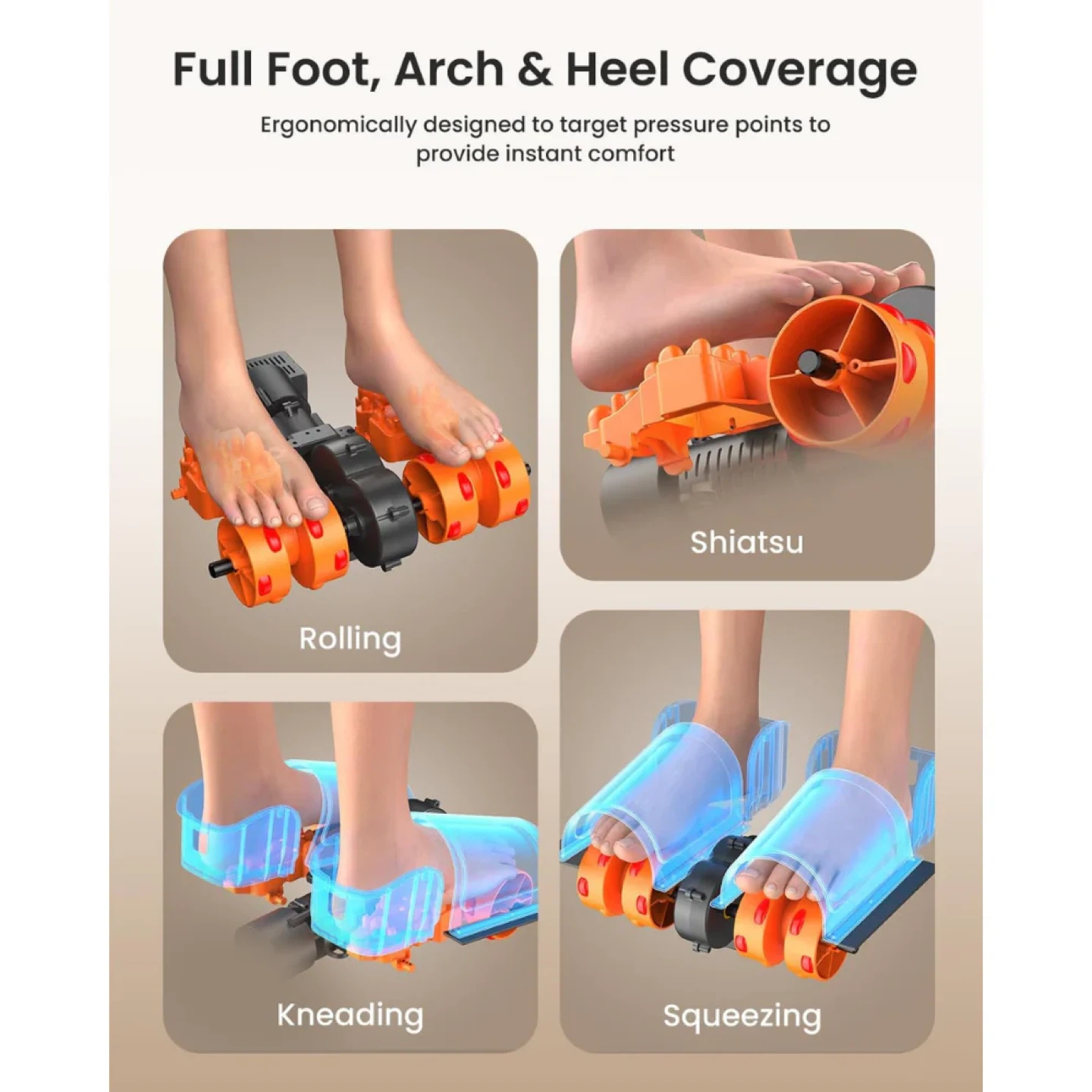 RENPHO Foot Massager with Heat and Remote - photo 4