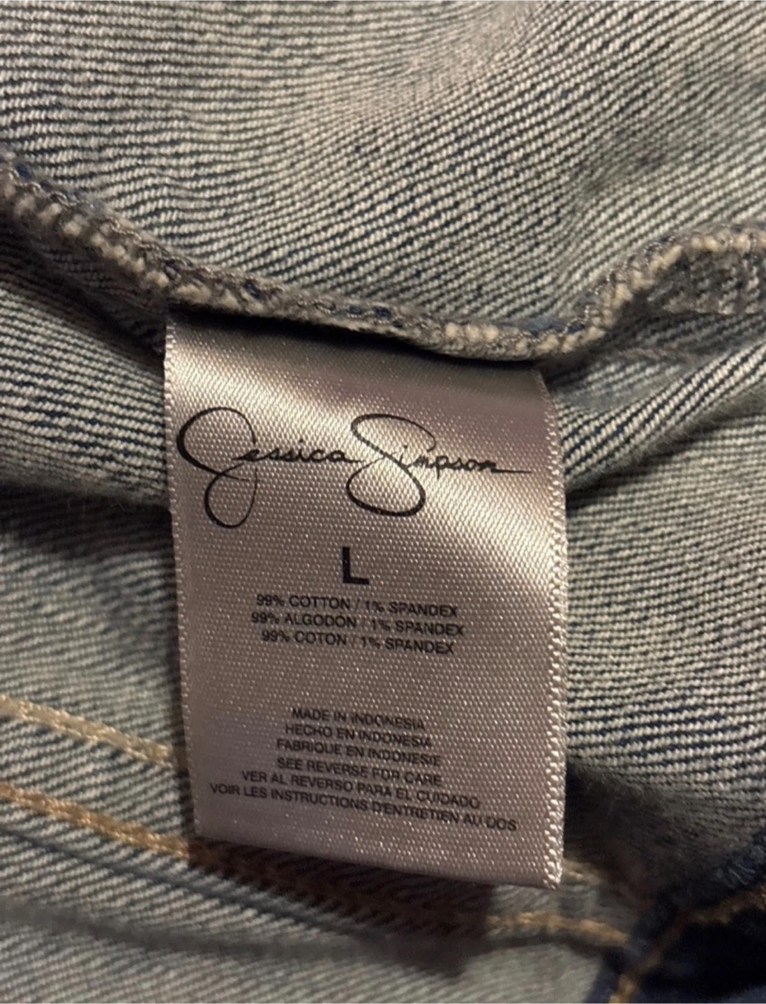 Jessica Simpson Denim Jacket szL - photo 5