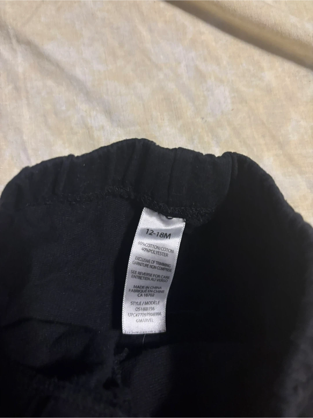 Kids Spiderman Joggers - Black - photo 2