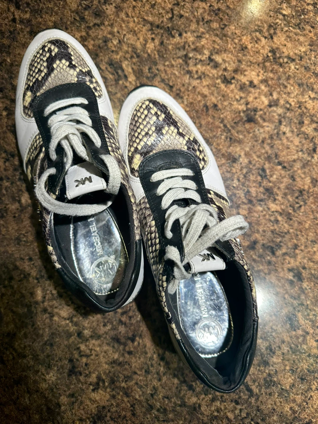 Michael Kors Snake Print Sneakers - photo 4