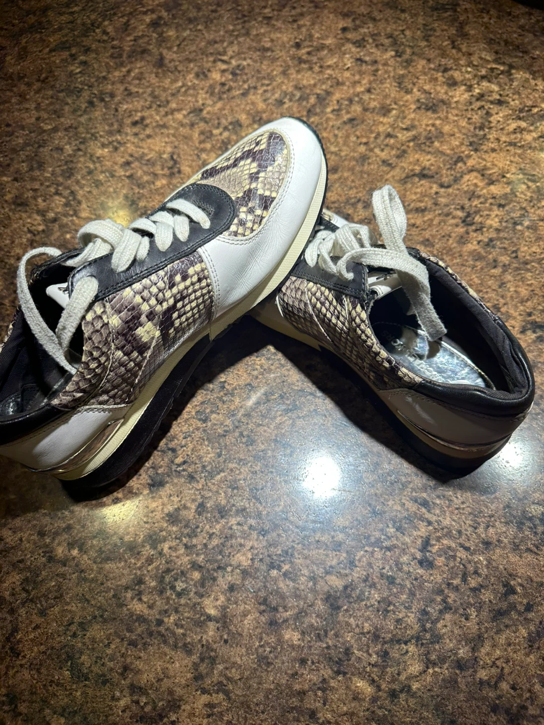 Michael Kors Snake Print Sneakers - photo 5