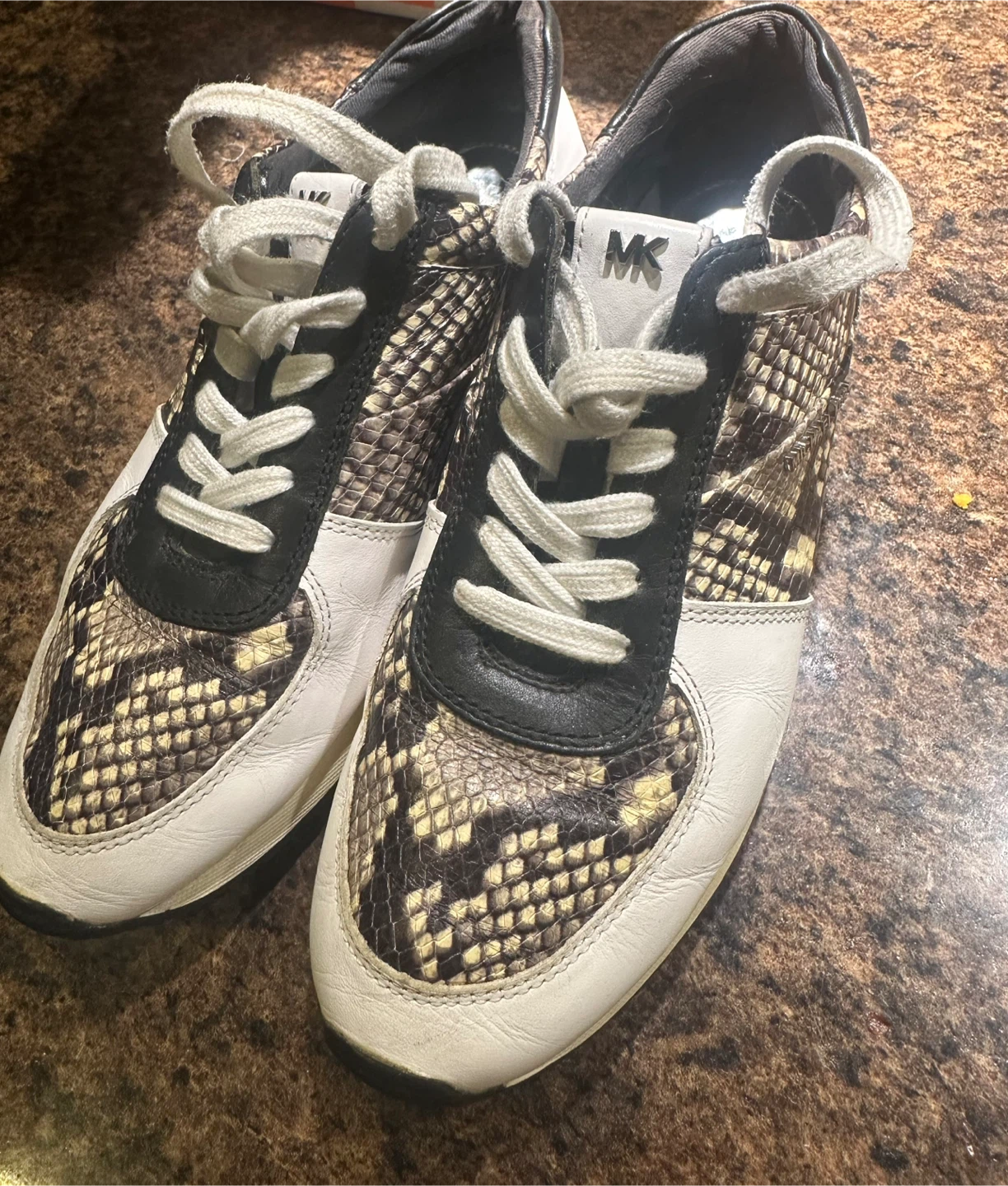 Michael Kors Snake Print Sneakers - photo 2