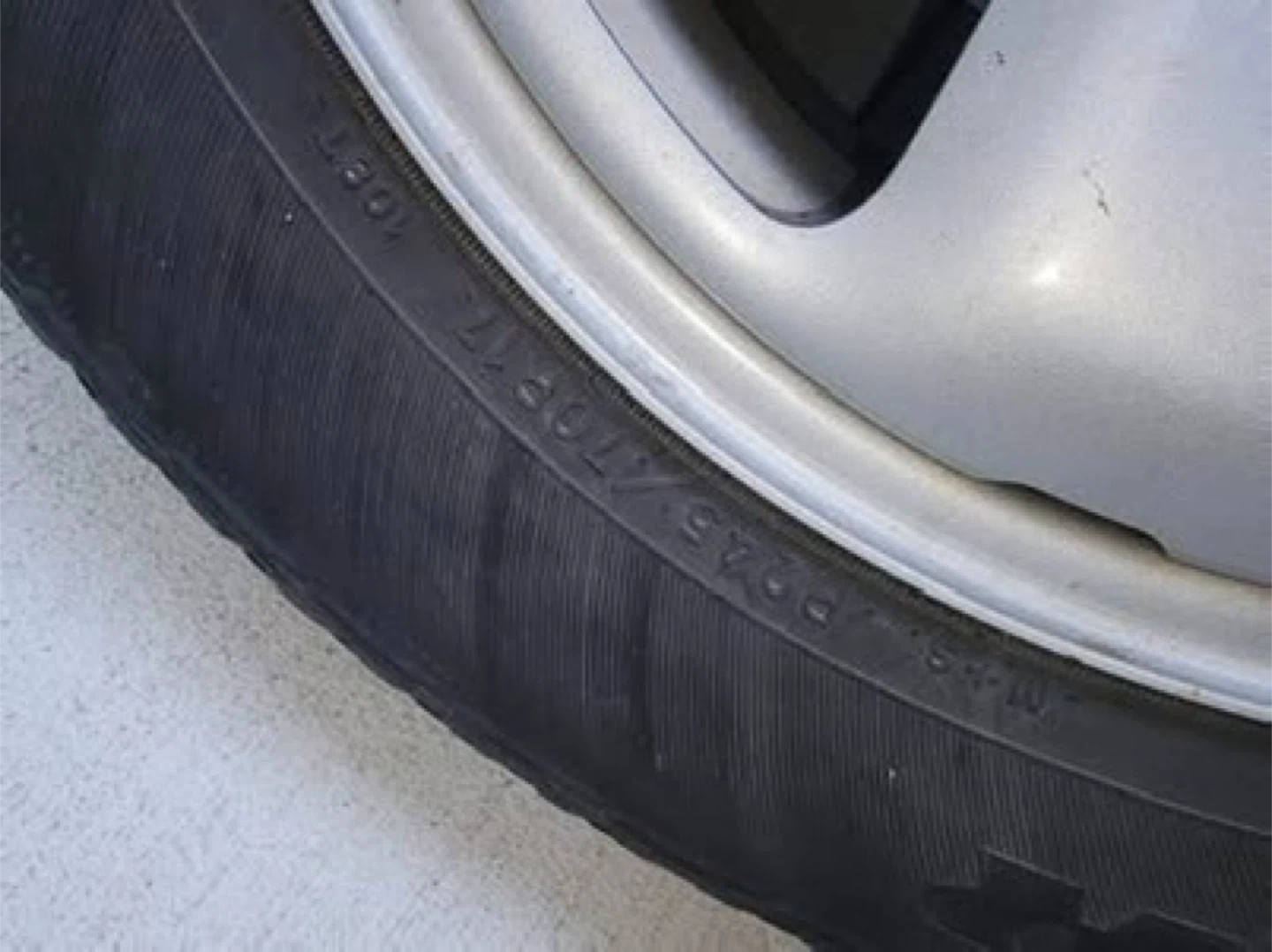 2 All Season Used Goodyear Tires On Steel Rims - 245/70/R17 - photo 5