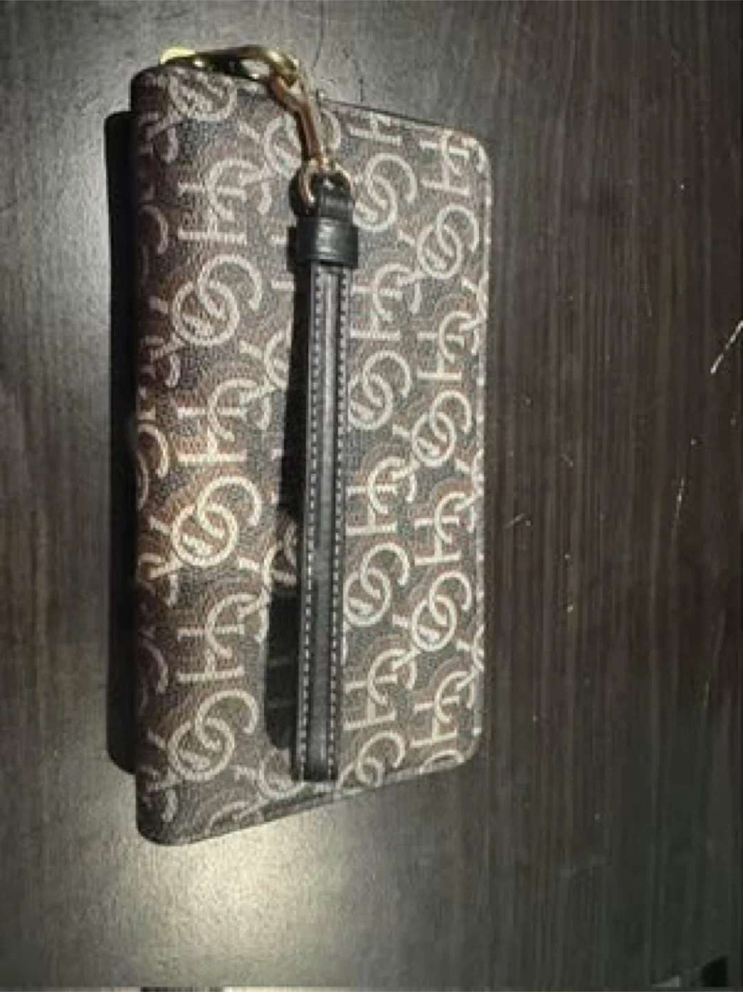 Genuine Leather  Coach Women's Long Zip Around Wallet