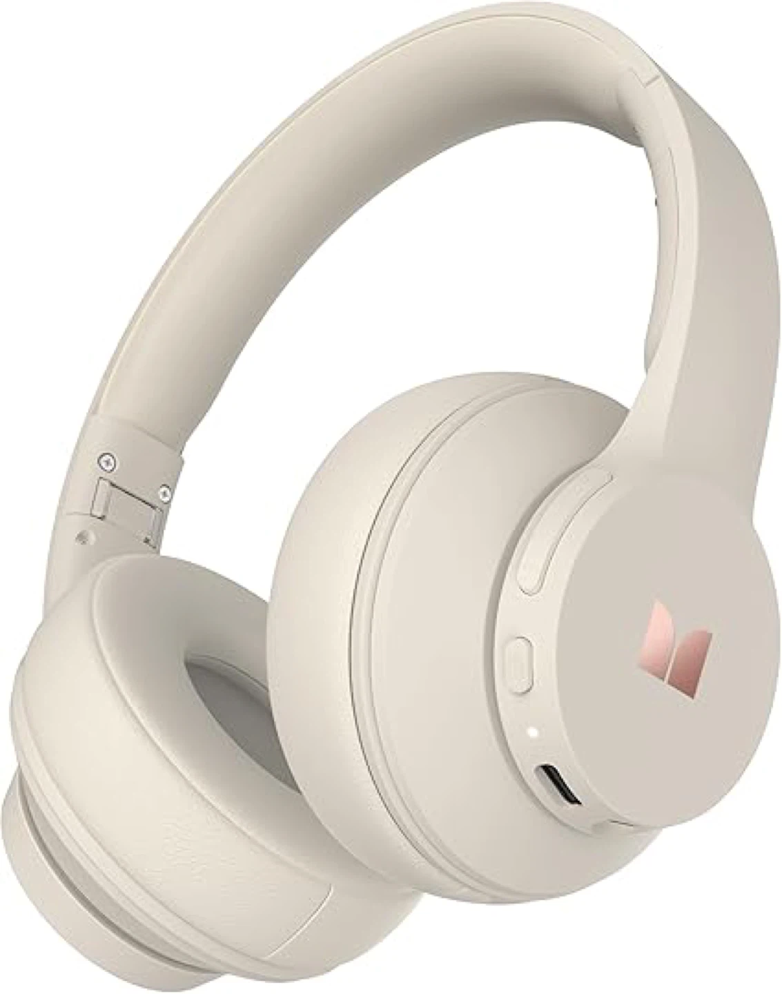 Monster Mission 100 Wireless Over-Ear Headphones - Cream - photo 2
