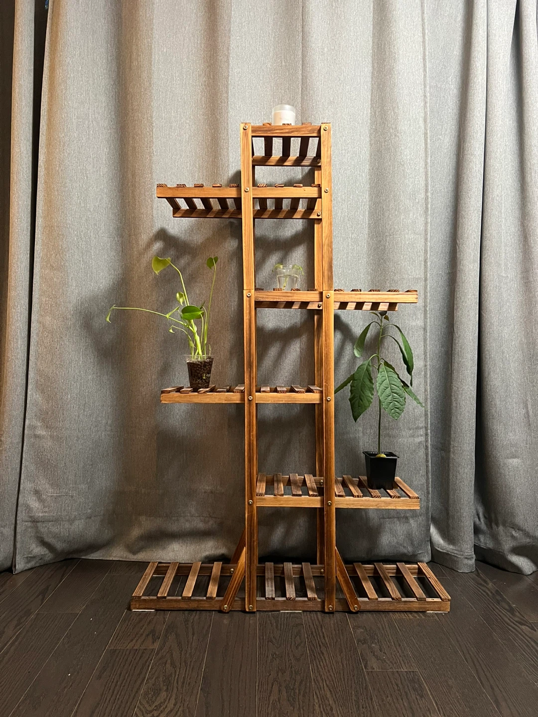 Wooden Plant Stand - 5 Tier
