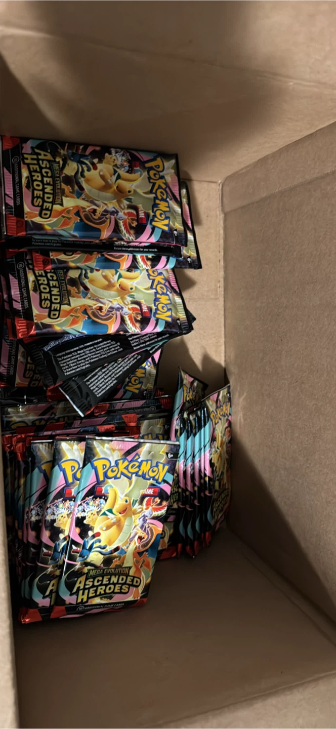 Pokemon ascended hero booster packs