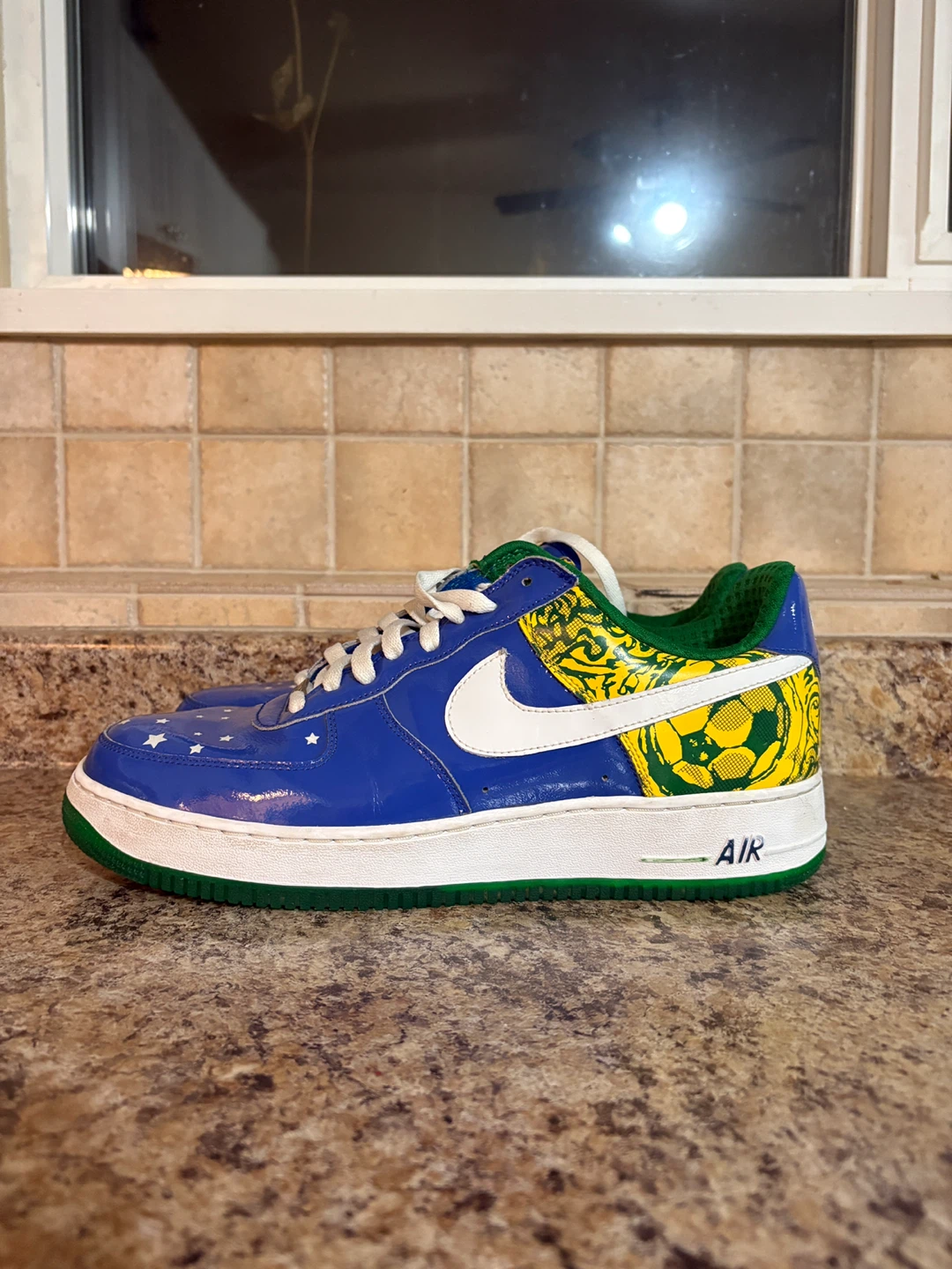 Nike Air Force 1 Low "Brazil" Soccer Shoes - photo 4