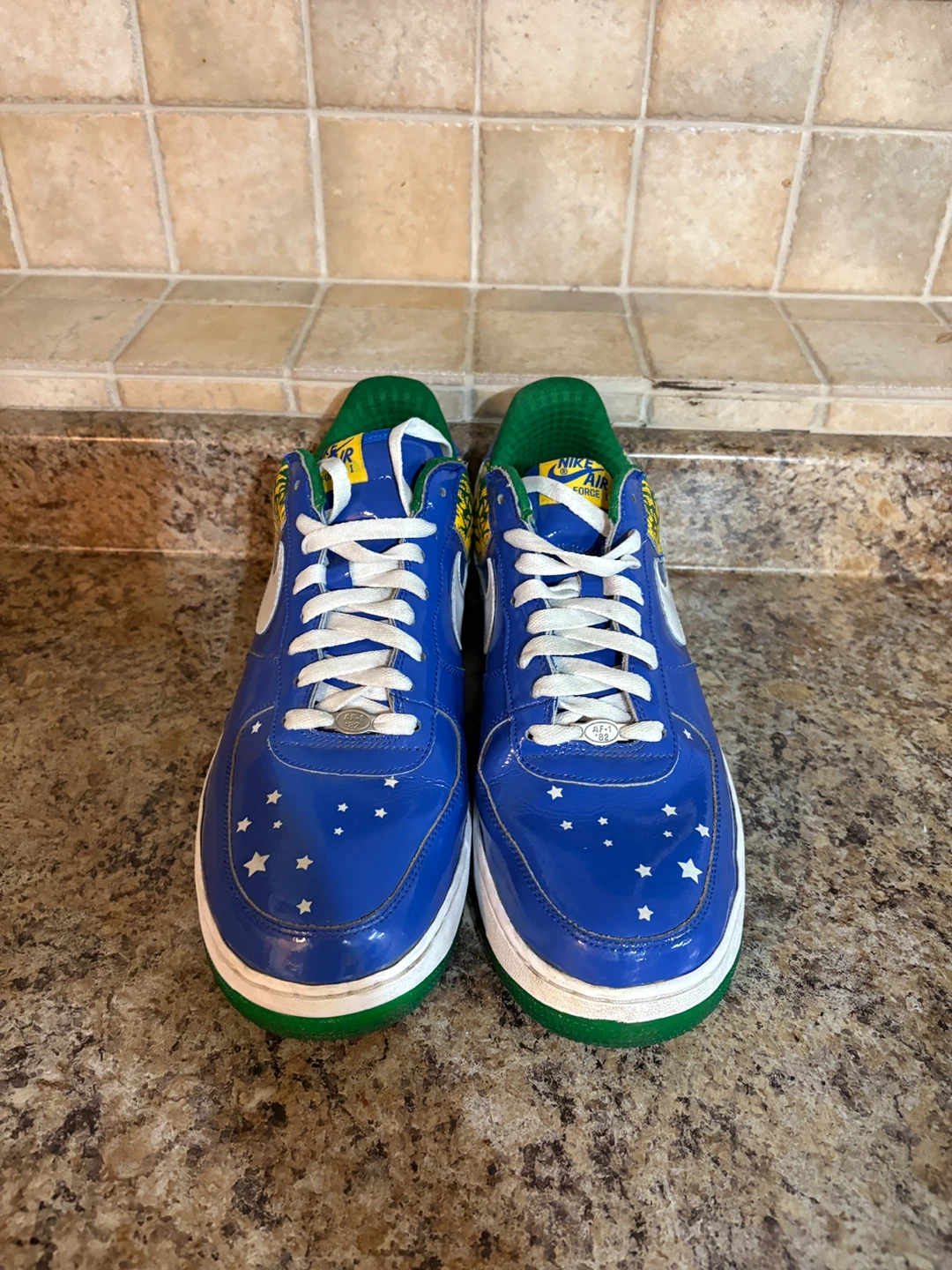 Nike Air Force 1 Low "Brazil" Soccer Shoes - photo 5