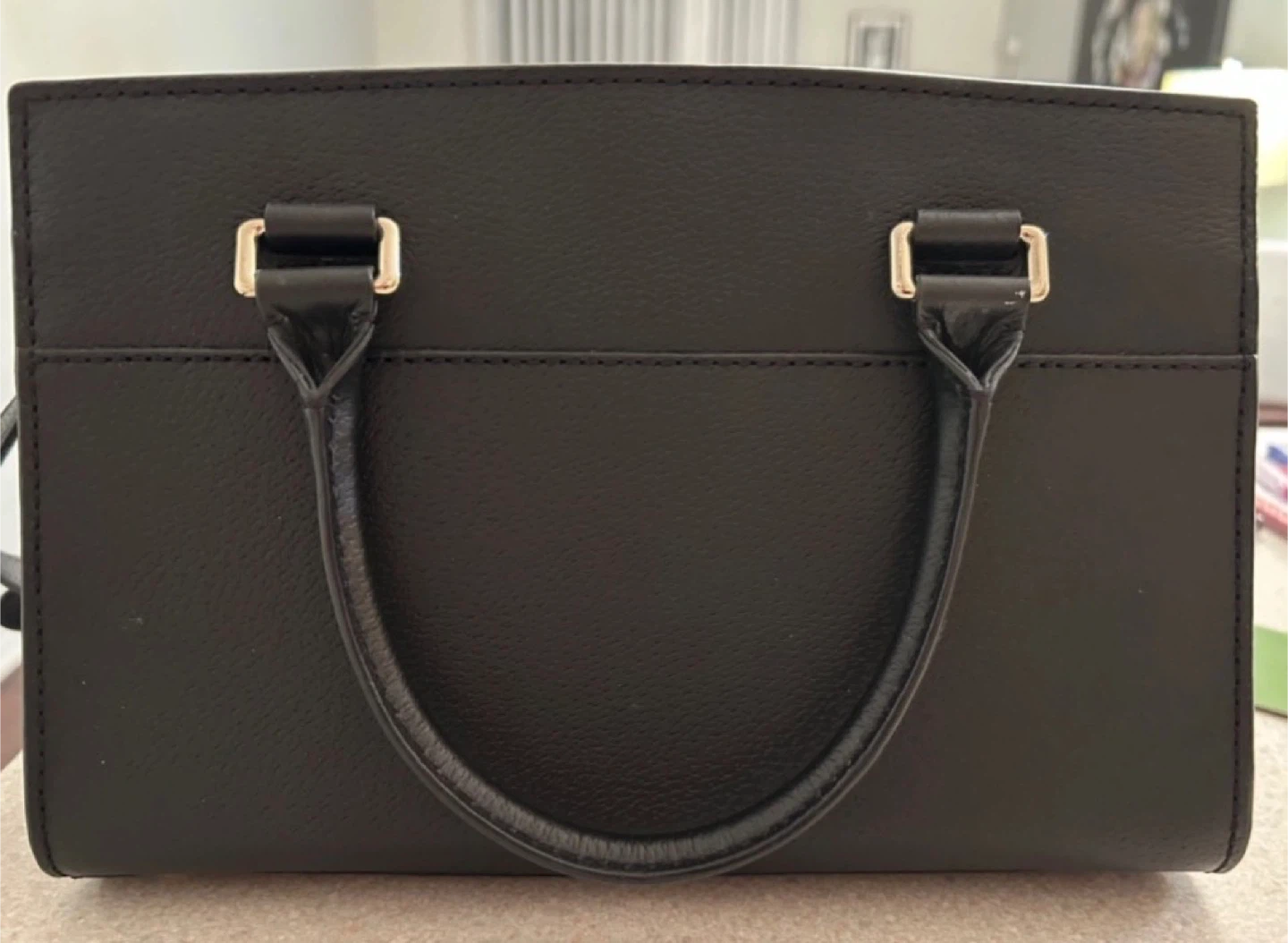 Kate Spade Black Leather Handbag - NEW! - photo 5
