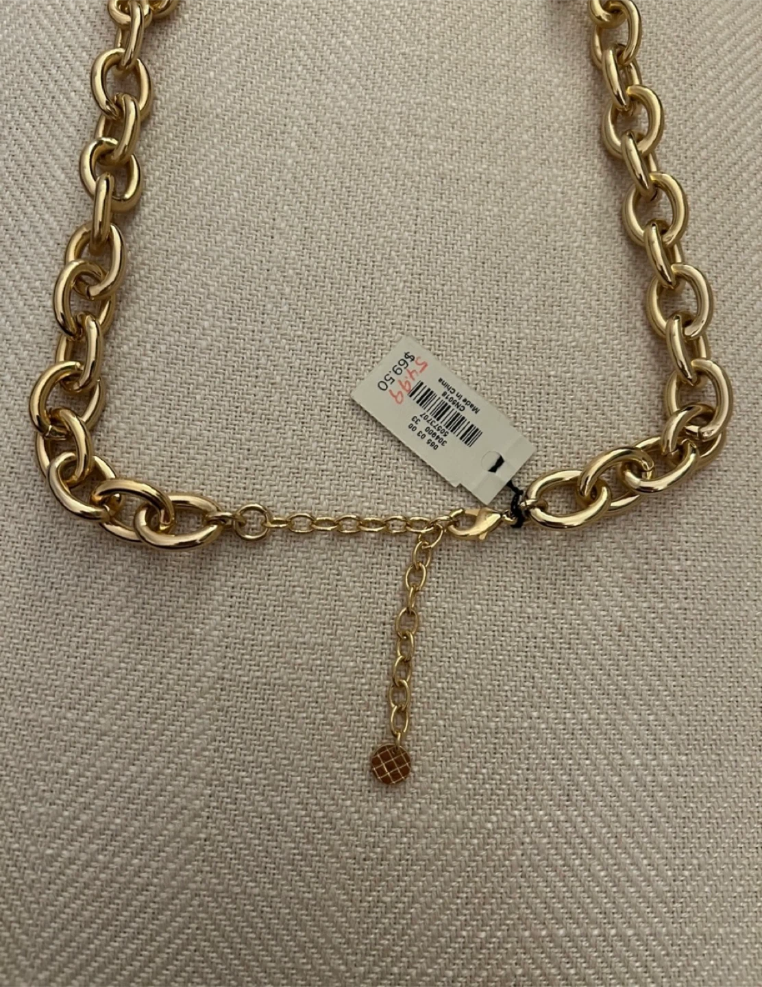 Gold Chain Link Necklace - New from Talbots - photo 5