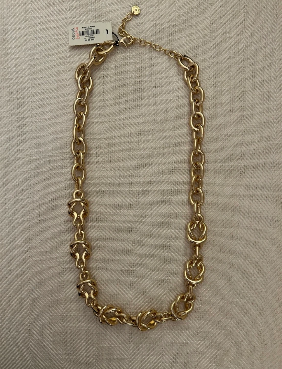 Gold Chain Link Necklace - New from Talbots - photo 2