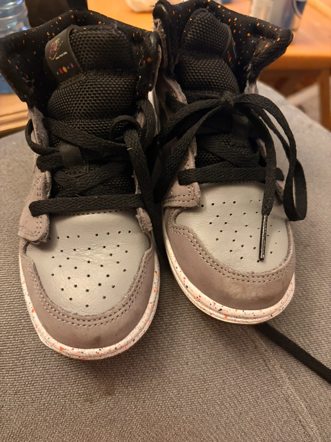 Air Jordan 1 Mid SE Toddler Shoes - photo 2