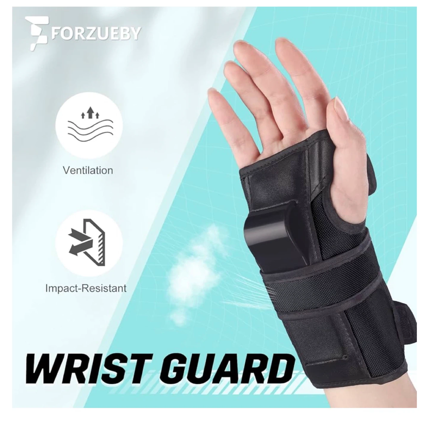 FORZUEBY Protective Gear Set - Knee, Elbow, and Wrist Pads - photo 2