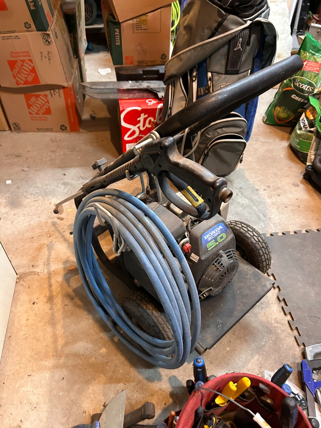 Karcher Pressure Washer 2400 PSI 2.5 GPM with Honda GC160 Engine - photo 3