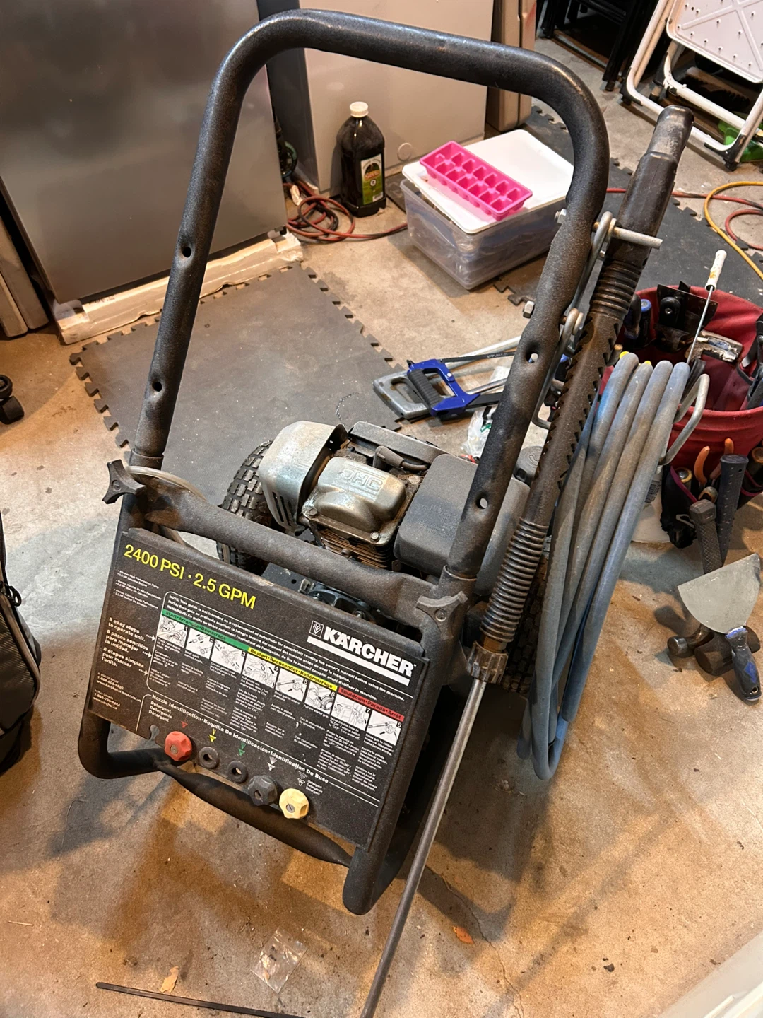 Karcher Pressure Washer 2400 PSI 2.5 GPM with Honda GC160 Engine
