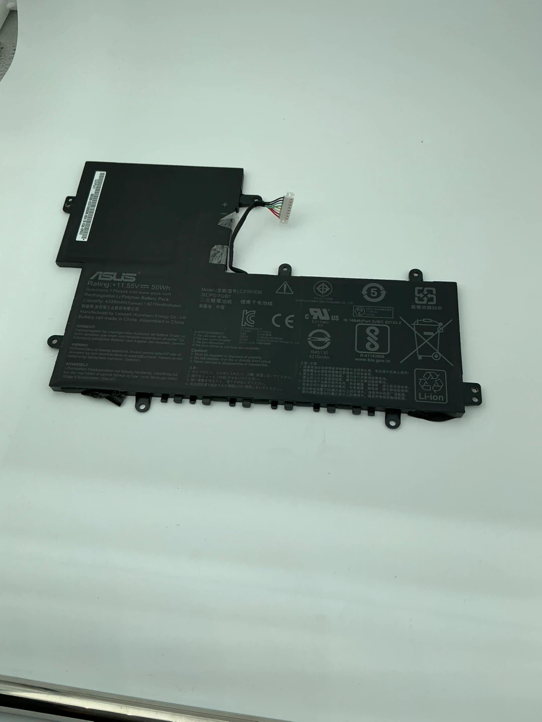 ASUS Laptop Battery 50wh