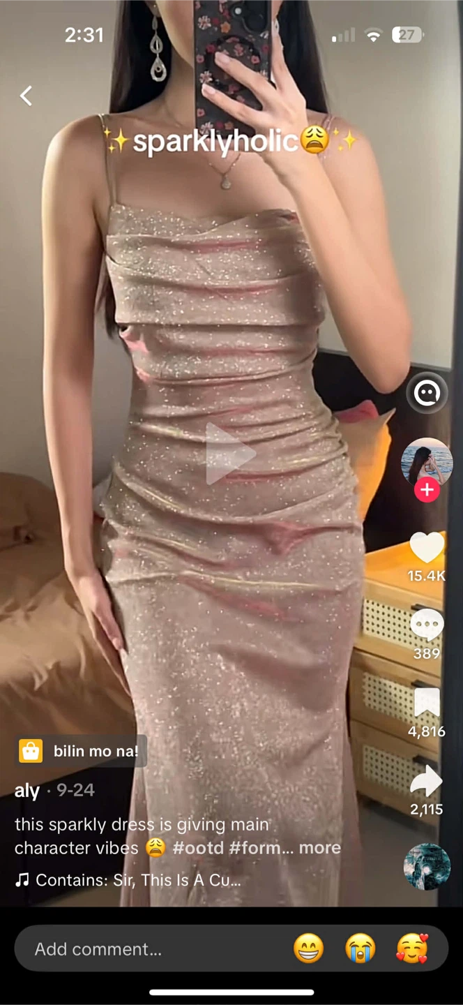 Sparkly Ruched Bodycon Maxi Dress - photo 2