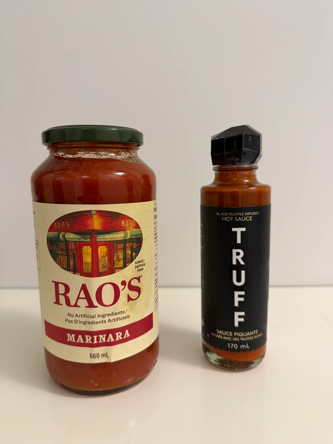RAO’s Marinara and Truff Sauce
